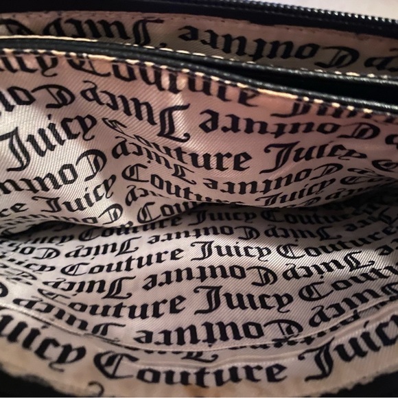 Juicy couture small crossbody black purse and additional keyhole pouch - Picture 4 of 5